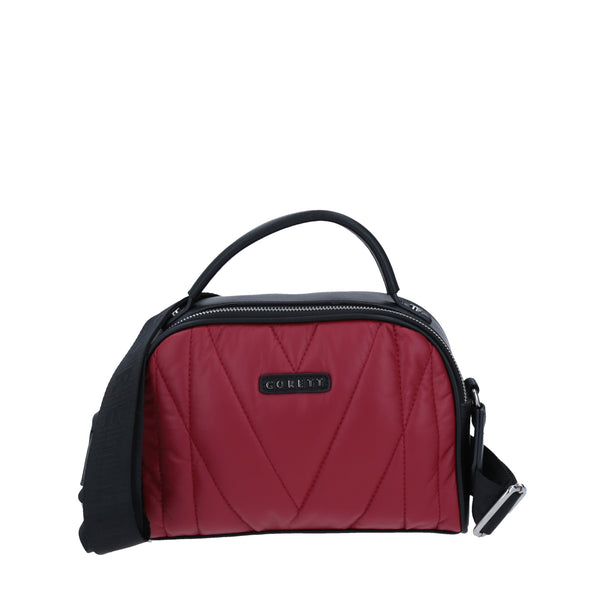Crossbody Rojo Capitonado Gorett