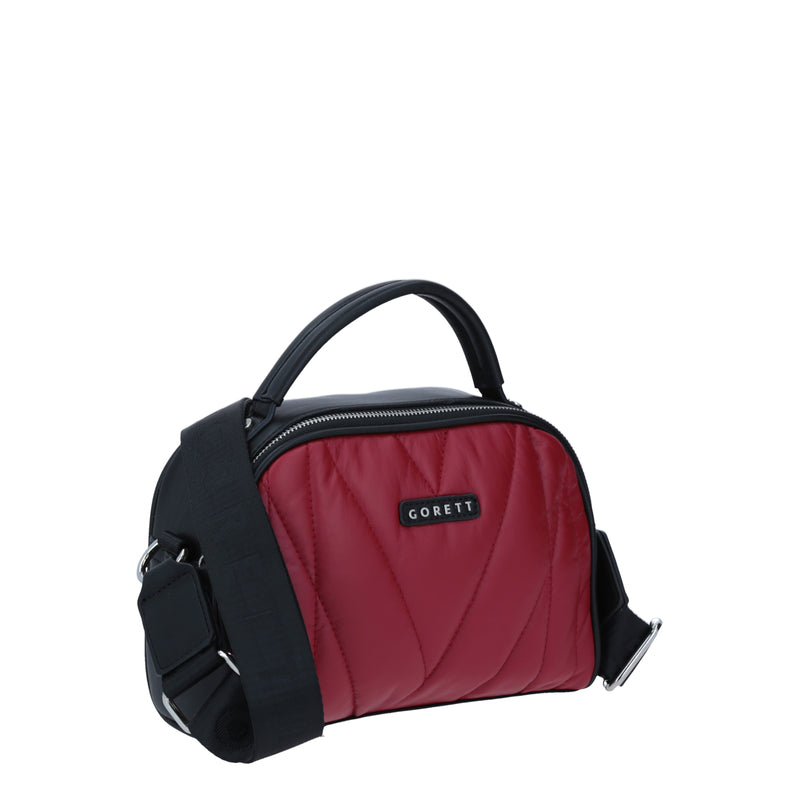Crossbody Rojo Capitonado Gorett