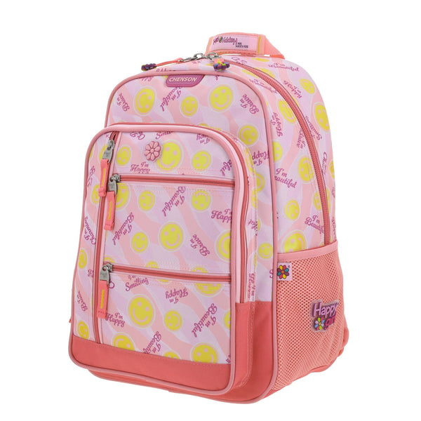 Mochila Rosa Happy Girl Chenson Smil