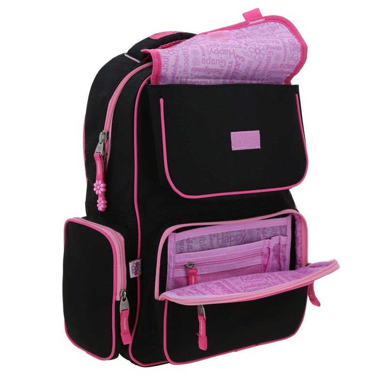 Mochila Fucssia Happy Girl Strong