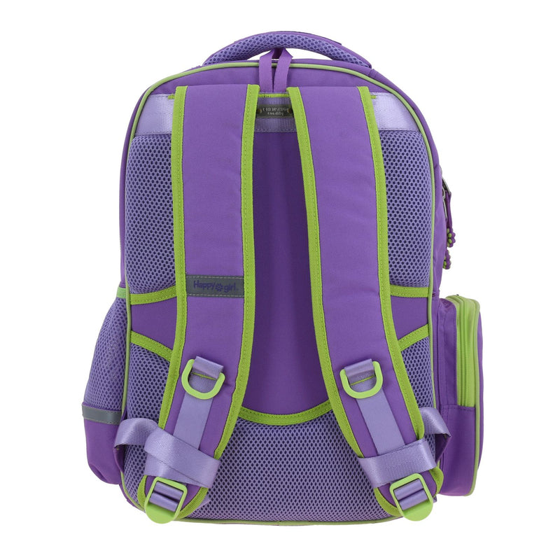 Mochila Lila Happy Girl Strong
