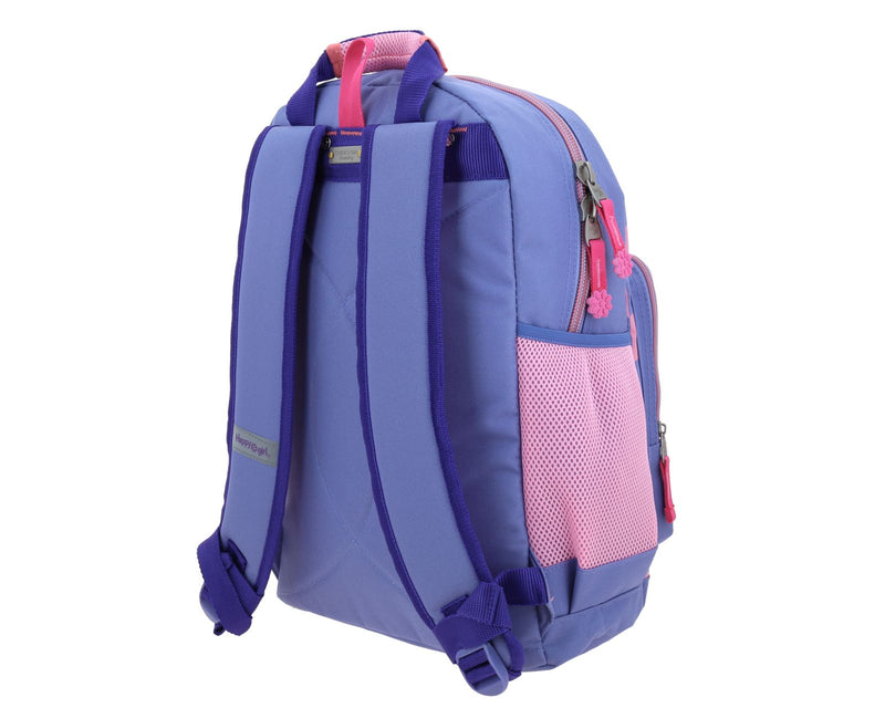 Mochila Morada a Cuadros Happy Girl Chester
