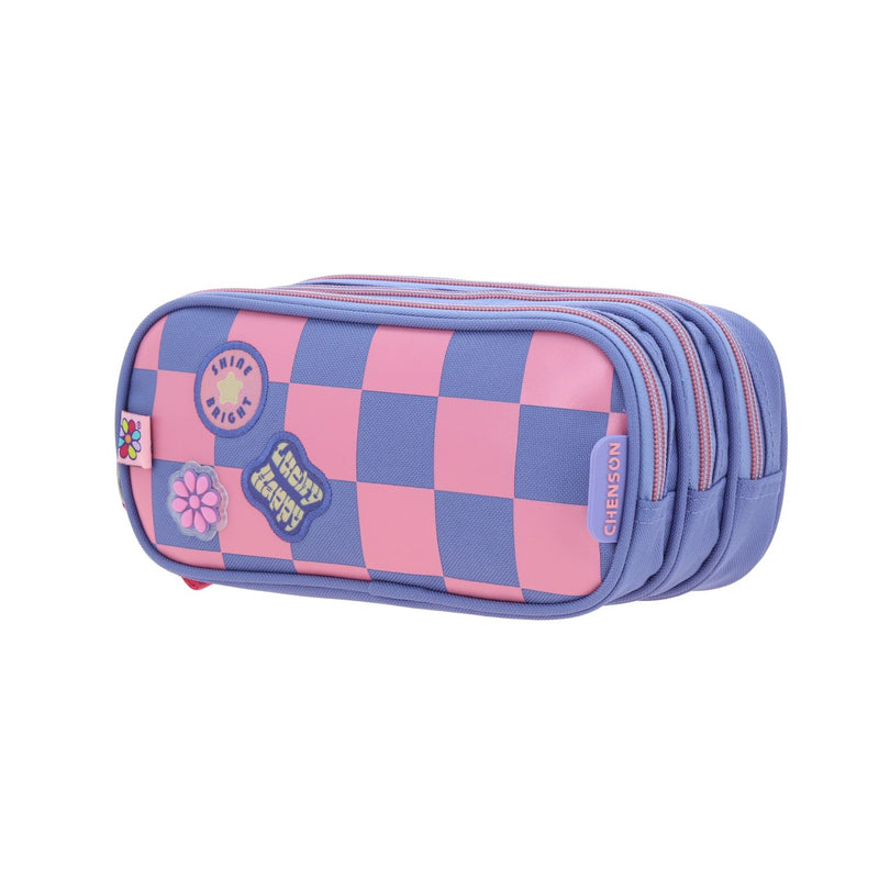 Lapicera Escolar Morada Chenson Happy Girl Chester
