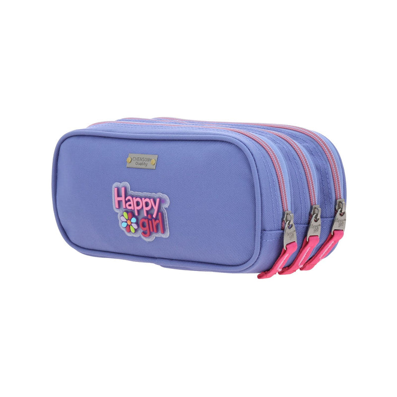 Lapicera Escolar Morada Chenson Happy Girl Chester
