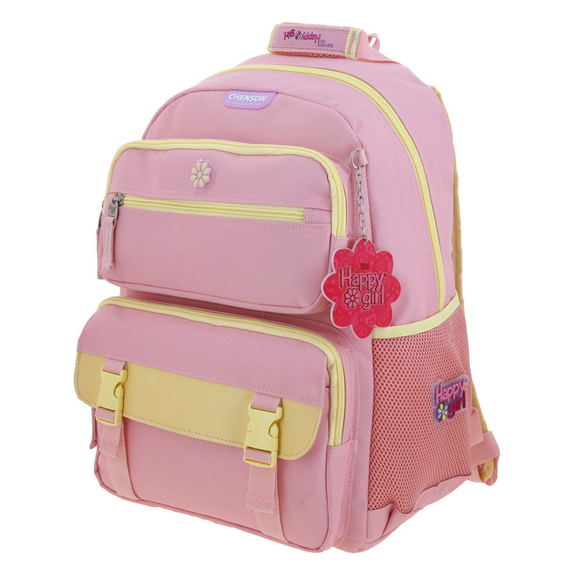 Mochila Rosa Happy Girl Duva
