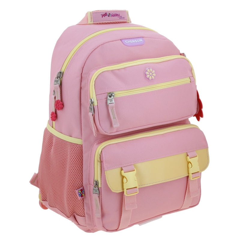 Mochila Rosa Happy Girl Duva