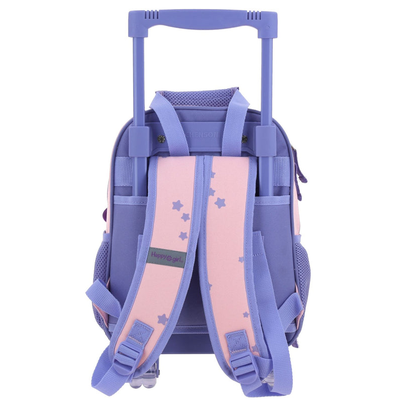 Mochila Rosa con Ruedas Happy Girl Gurlic
