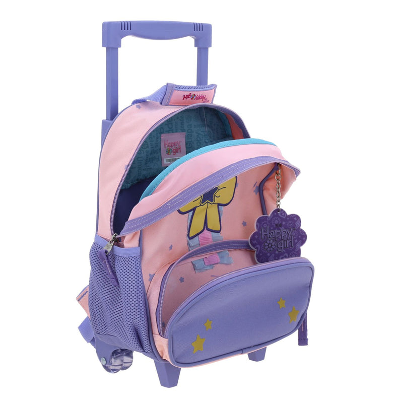 Mochila Rosa con Ruedas Happy Girl Gurlic