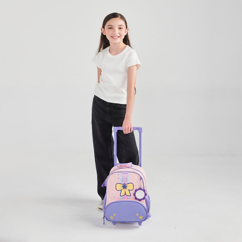 Mochila Rosa con Ruedas Happy Girl Gurlic