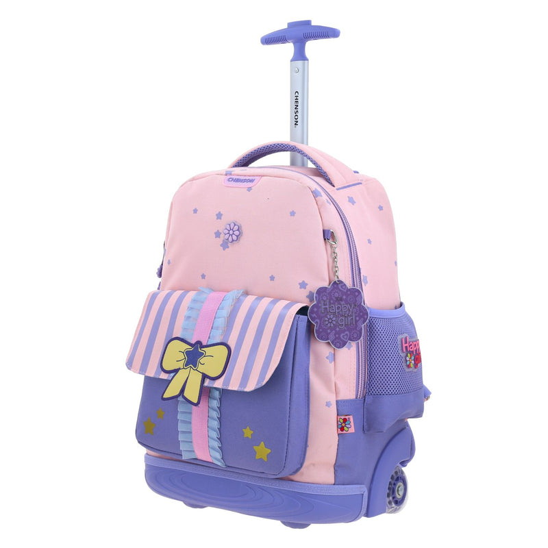 Mochila Rosa con Ruedas Happy Girl Gurlic