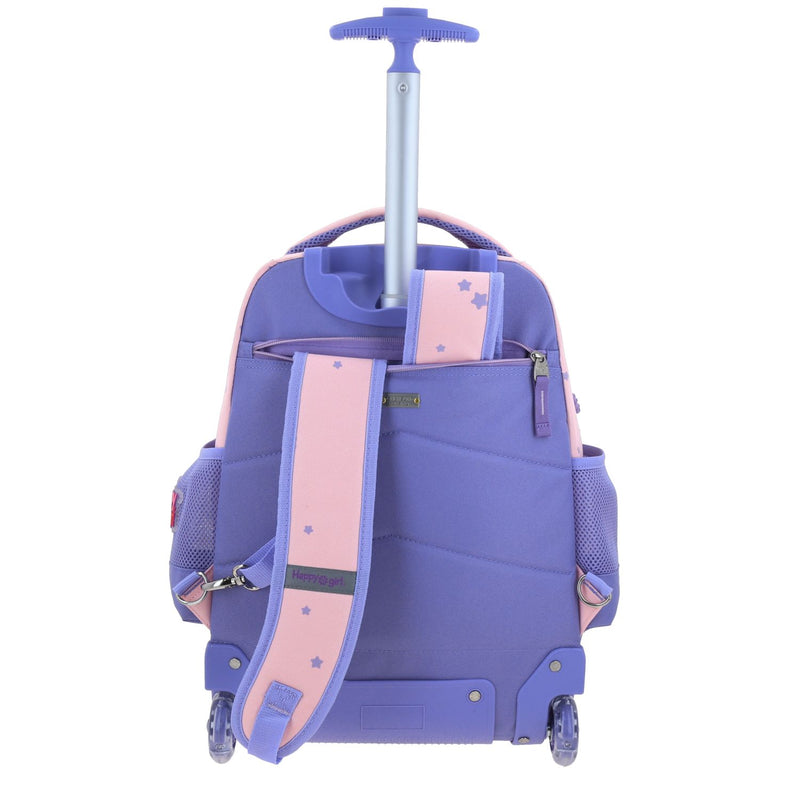 Mochila Rosa con Ruedas Happy Girl Gurlic