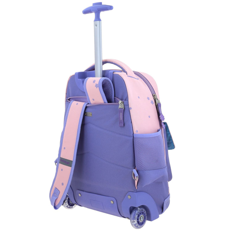 Mochila Rosa con Ruedas Happy Girl Gurlic