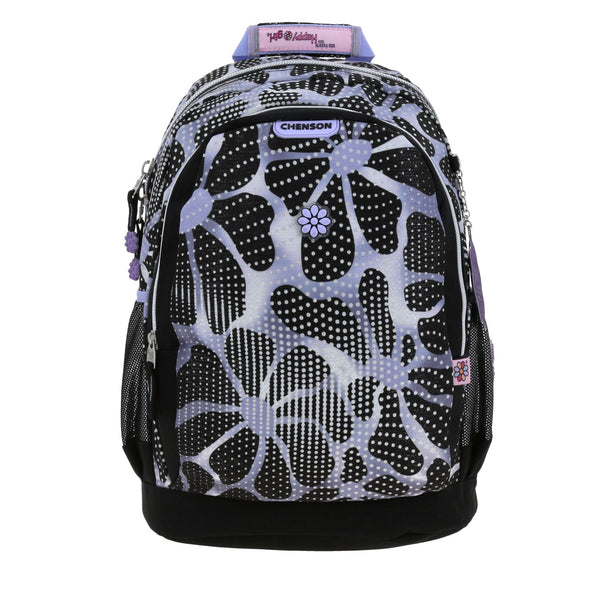 Mochila Negra Happy Girl Quiz