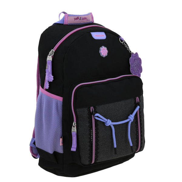 Mochila Color Negro Happy Girl Tarlait