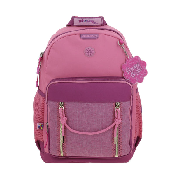 Mochila Rosa Happy Girl Tarlait