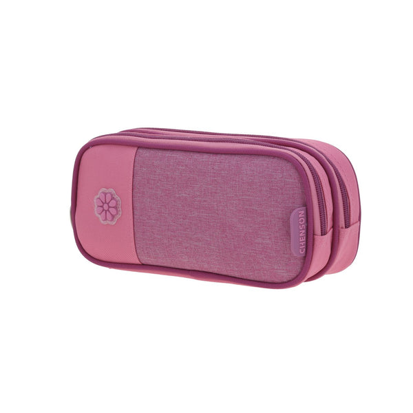 Lapicera Rosa Con Flor Happy Girl Tarlait