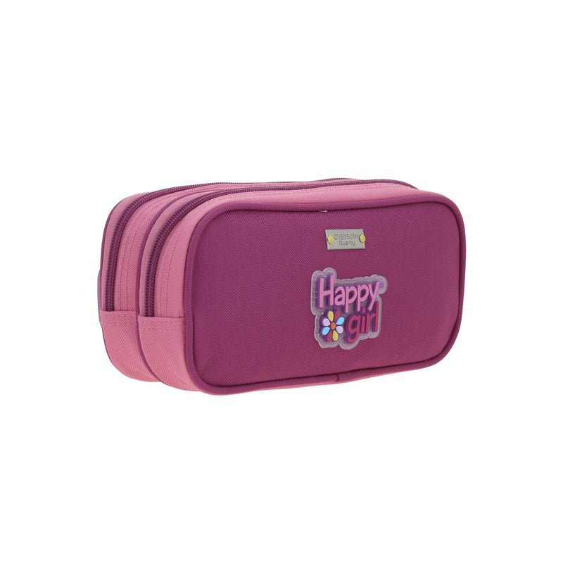Lapicera Rosa Con Flor Happy Girl Tarlait