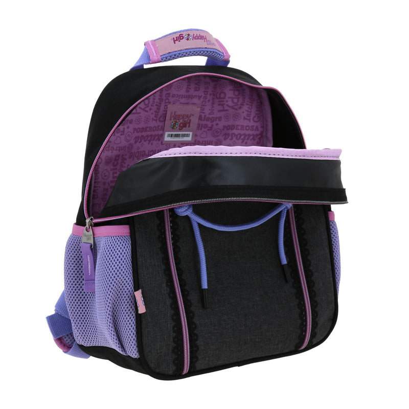 Mochila en Negro Happy Girl Tarlait