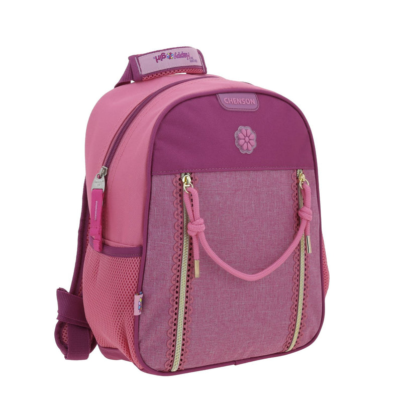 Mochila Rosa Escolar Happy Girl Tarlait
