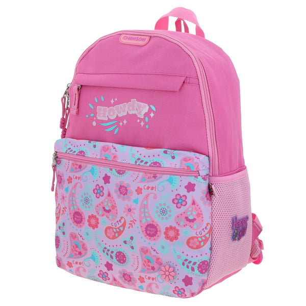 Mochila Escolar Rosa Happy Girl Xoxo