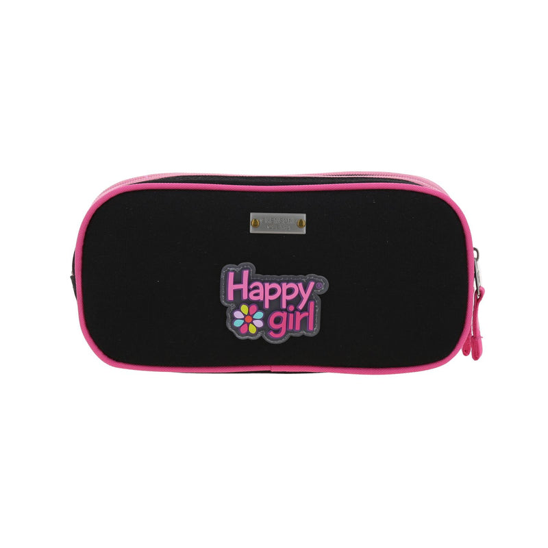 Lapicera Fuchsia Con Negro Happy Girl Strong
