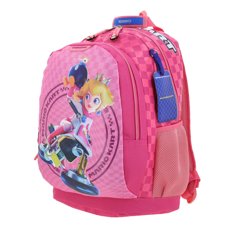 Mochila Fuchsia Princesa Peach Para Niña Chenson Moma