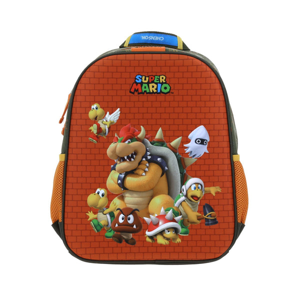 Mochila Verde Militar Mario Bros Para Preescolar Chenson Thorin