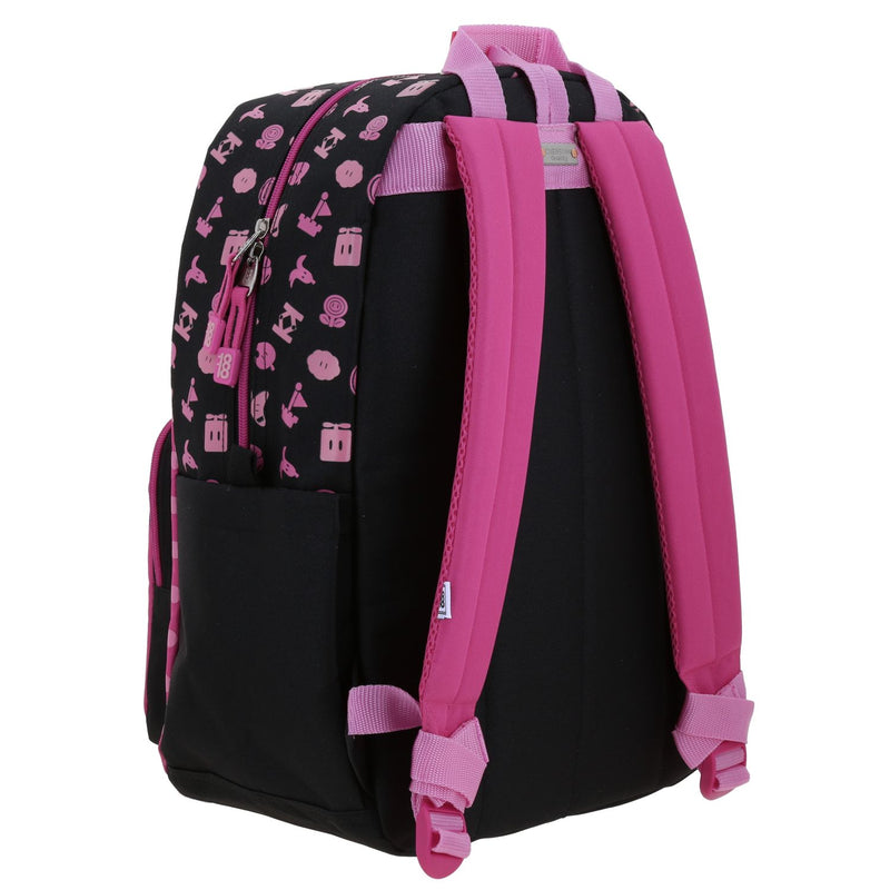 Mochila Fucsia Mario Bros 1818 Shall