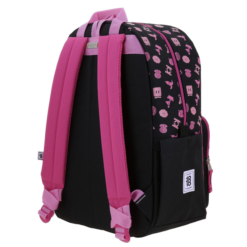 Mochila Fucsia Mario Bros 1818 Shall