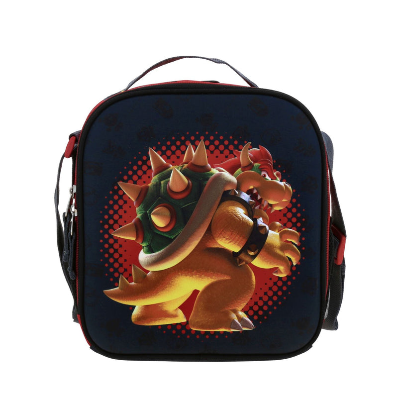 Lonchera Color Negro Mario Bros Chenson Bowie