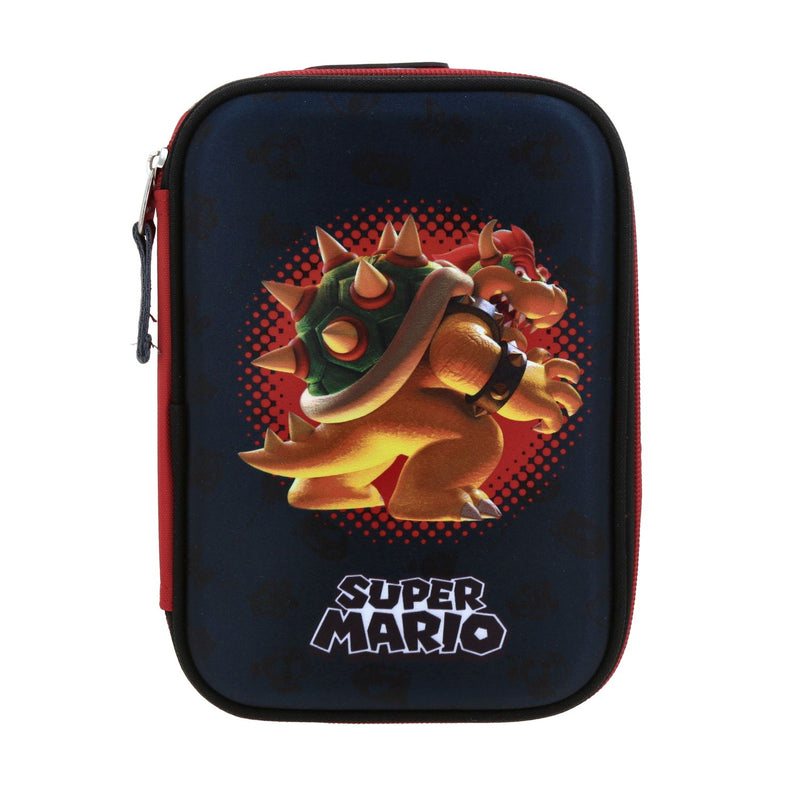 Lapicera Negra Con Grafico Bowser 3D Mario Bros Chenson Bowie
