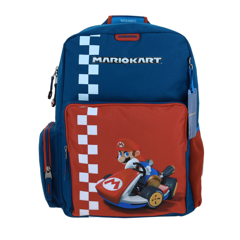 Mochila Azul Mario Bros Chenson Brife