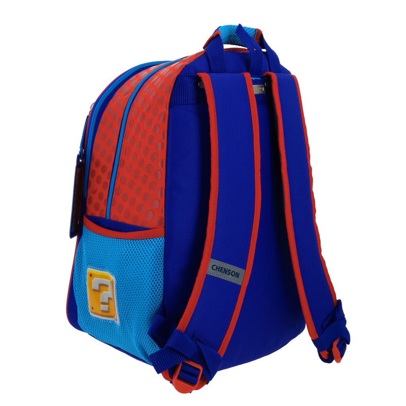 Mochila Azul Chenson Mario Bros Esqueip