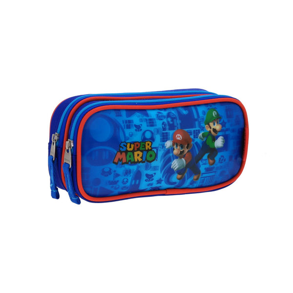 Lapicera Azul Unisex Mario y Luigi Mario Bros Chenson Esqueip