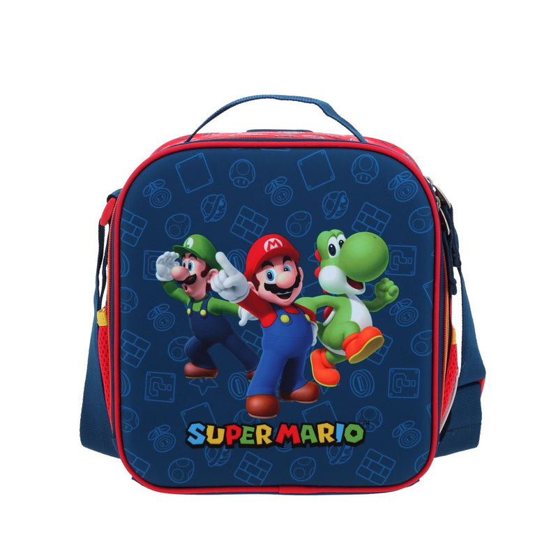Lonchera Azul Mario Bros Chenson Gronshi