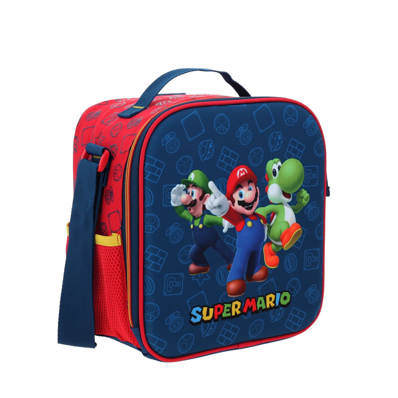Lonchera Azul Mario Bros Chenson Gronshi