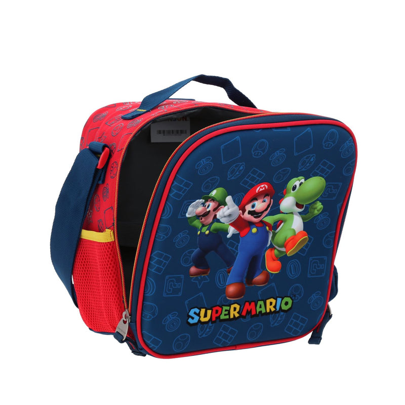 Lonchera Azul Mario Bros Chenson Gronshi