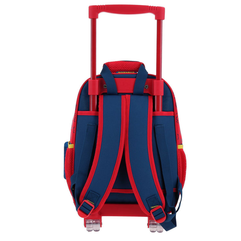 Mochila con Ruedas Azul Mario Bros Chenson Gronshi
