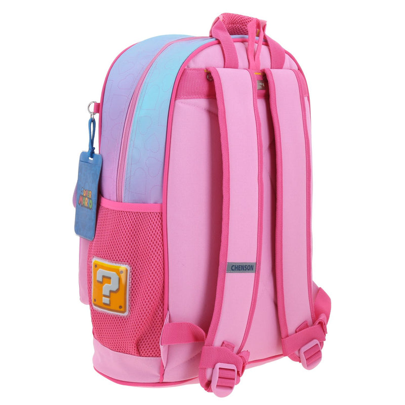 Mochila Rosa Mario Bros Chenson Kiut