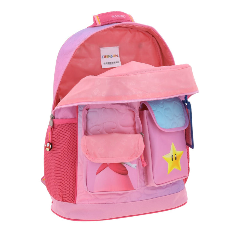 Mochila Rosa Mario Bros Chenson Kiut