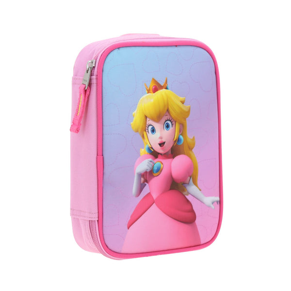 Lapicera Rosa Capitonado Princesa Peach Mario Bros Chenson Kiut