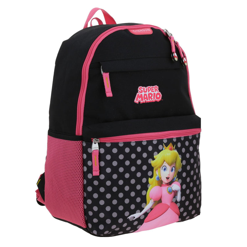 Mochila Negro Mario Bros Chenson Loly