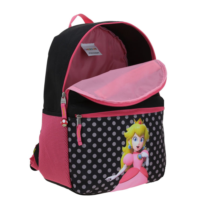 Mochila Negro Mario Bros Chenson Loly