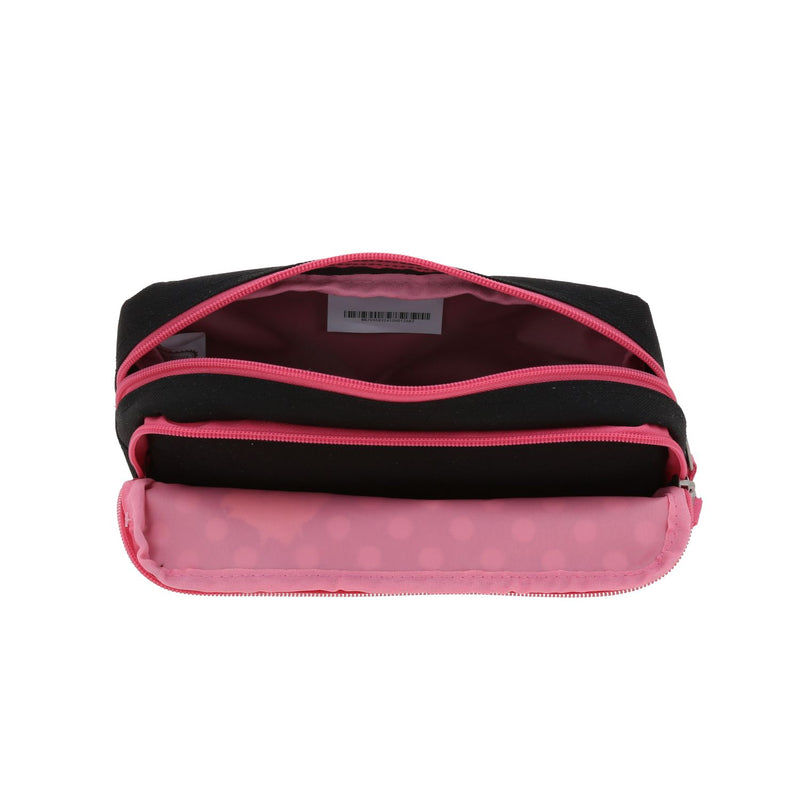 Lapicera Negra Princesa Peach Estampado de Lunares Mario Bros Chenson Loly