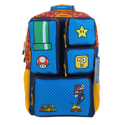 Mochila Azul Mario Bros Chenson Onder