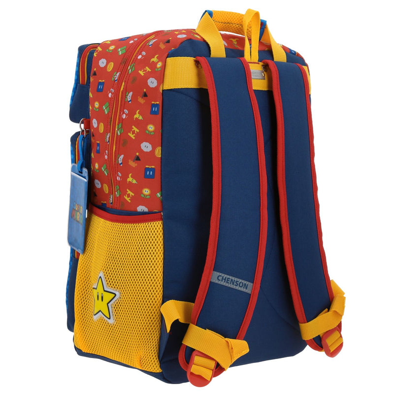 Mochila Azul Mario Bros Chenson Onder