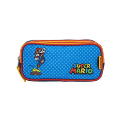 Lapicera Azul Con Estampado de Lunares Mario Bros Chenson Onder
