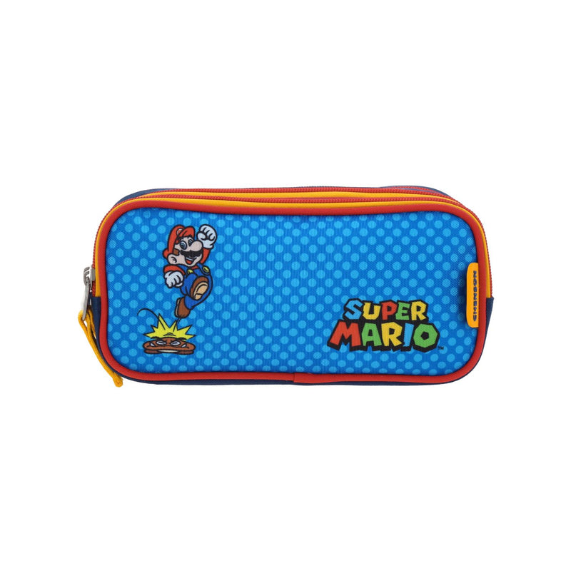 Lapicera Azul Con Estampado de Lunares Mario Bros Chenson Onder