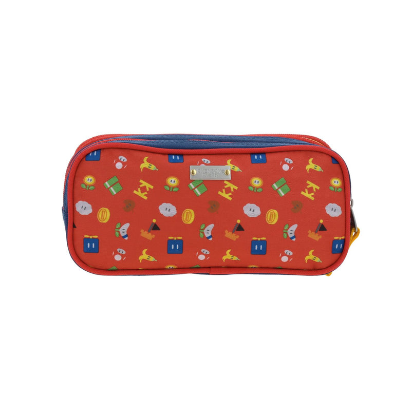 Lapicera Azul Con Estampado de Lunares Mario Bros Chenson Onder