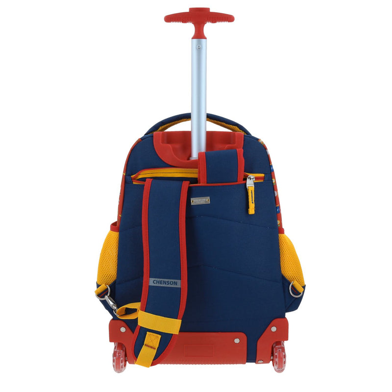 Mochila con Ruedas Azul Mario Bros Chenson Onder